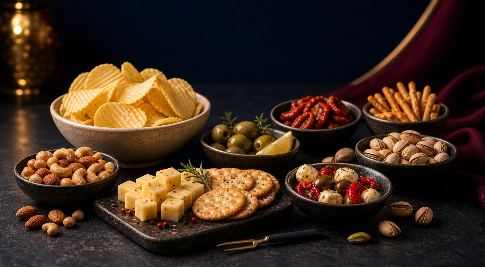 Buca atıştırmalık ve meze siparişi
